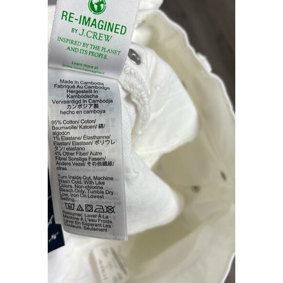 J Crew Essential Straight All Day Stretch Petite Jeans US Women's 32P New - Picture 5 of 7